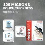Fellowes Laminating Pouches 250 Micron Total Thickness Gloss A3 (Pack of 500) 100144250