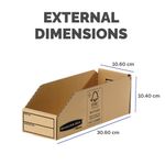 Bankers Box Earth Series Parts Bin 98mm (Pack of 50) 7353