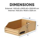 Bankers Box Earth Series Parts Bin 200mm (Pack of 50) 7355