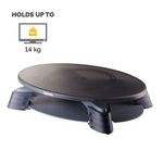 Fellowes Rotating Monitor Stand Platform 14kg Capacity Graphite 9145003