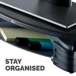 Fellowes Rotating Monitor Stand Platform 14kg Capacity Graphite 9145003