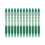 Zebra Z-Grip Retractable Ballpoint Pen Green Pack of 12 4901681030521
