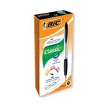 Bic Atlantis Ballpoint Pen Medium Black (Pack of 12) 949844