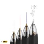 Bic 4 Colours Ballpoint Pen and Mechanical Pencil (Pack of 12) 942104