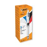 Bic 4 Colours Ballpoint Pen and Mechanical Pencil (Pack of 12) 942104