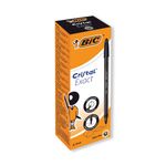 Bic Cristal Ballpoint Pens Ultra Fine 0.7mm Black (20 Pack) 992603