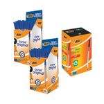 Bic Cristal Ballpoint Black Buy 2 Packs Get Bic ECOlutions Blue Free