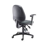 5 Star Teso Hbk Task Chair Height Adjustable Arms Charcoal SF8296391