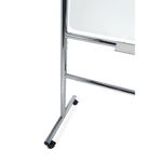 Bi-Office Glass Mobile Board Double-Sided Magnetic 1200x900mm GQR0350GR