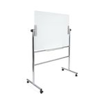 Bi-Office Glass Mobile Board Double-Sided Magnetic 1200x900mm GQR0350GR