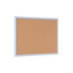 Bi-Office Pastel Cork Noticeboard Blue Frame 600x400mm MC030011981