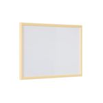 Bi-Office Pastel Non-Magnetic Whiteboard Yellow Frame 60x40cm MP03001961