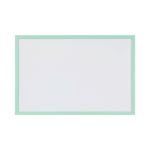 Bi-Office Pastel Non-Magnetic Whiteboard Green Frame 60x40cm MP03001971