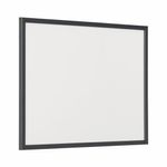Bi-Office Basic Whiteboard Drywipe Surface Black Frame 60x45cm MP04001161