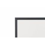 Bi-Office Basic Whiteboard Drywipe Surface Black Frame 60x45cm MP04001161