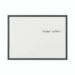 Bi-Office Basic Whiteboard Drywipe Surface Black Frame 60x45cm MP04001161