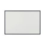 Bi-Office Basic Whiteboard Drywipe Surface Black Frame 90x60cm MP07001161