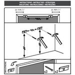 Earth Executive Felt Noticeboard 240x120cm Blue Oak MDF Frame FB8643239