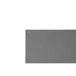 Bi-Office Unframed Noticeboard Grey Felt Surface 1175x875mm FB1442397