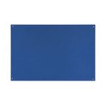 Bi-Office Unframed Noticeboard Blue Felt Surface 1175x875mm FB1443397
