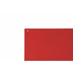 Bi-Office Unframed Noticeboard Red Felt Surface 1175x875mm FB1446397