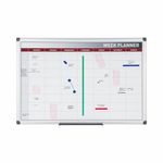 Bi-Office Magnetic Week Planner 900x600mm GA0333170