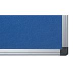 Bi-Office Maya Felt Noticeboard 2400x1200mm Blue 9200023