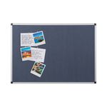 Bi-Office Maya Felt Noticeboard 2400x1200mm Blue 9200023
