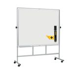 Bi-Office Revolver Plus Whiteboard Enamel Surface 150x120cm QR3404