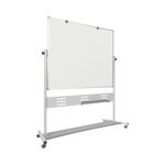 Bi-Office Evolution Mobile Board Lacquered Steel Surface 120x90cm QR5203GR