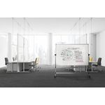 Earth Mobile Revolving Enamel Whiteboard 150x120cm RQR0424