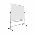 Earth Mobile Revolving Non-Magnetic Whiteboard 150x120cm RQR0421