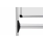 Earth Mobile Revolving Non-Magnetic Whiteboard 150x120cm RQR0421