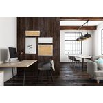 Bi-Office Positive Flow Metallic Silver Message Boards (Pack of 4) SOR-035