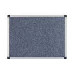 Bi-Office Maya Fire Retardant Noticeboard Grey Aluminium Frame 180x120cm SA2702170