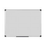 Bi-Office Maya Magnetic Whiteboard Gridded 1200x1200mm MA3847170