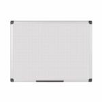 Bi-Office Maya Magnetic Whiteboard Gridded 1800x1200mm MA2747170