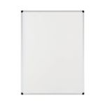 Earth Kyoto Double-Sided Non-Magnetic Drywipe Easel Panel 75x105 Aluminium Frame MA6512790