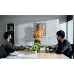 Bi-Office Outsize Magnetic Whiteboard Aluminium Frame 1800x1000mm MA2297510014