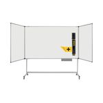 Bi-Office Maya Mobile Trio Whiteboard Magnetic Surface 1500x1000mm TS03042170