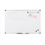 Bi-Office Maya Whiteboard Lacquered Steel Surface 60x45cm MA0207170