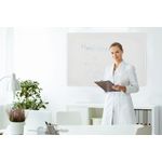 Bi-Office Anti-Microbial Maya Whiteboard 900x600mm BMA0307226