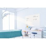 Bi-Office Maya Antimicrobial Whiteboard Aluminium Frame 180x120cm BMA2707226