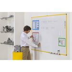 Bi-Office Industrial Ultrabrite Magnetic Whiteboard Aluminium Frame 90x60cm MA0315177