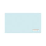 Bi-Office Loop Magnetic Lacquered Steel Surface Frameless board 1800x1000mm Sky WRL01940101