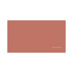 Bi-Office Loop Magnetic Lacquered Steel Surface Frameless board 2400x1000mm Terracotta WRL02880101