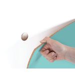 Bi-Office Loop Magnetic Lacquered Steel Surface Frameless board 2400x1000mm Caribe WRL02950101