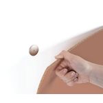 Bi-Office Loop Magnetic Lacquered Steel Surface Frameless board 2400x1000mm Chestnut WRL02960101