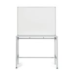 Bi-Office Industrial Desk Magnetic Whiteboard Lacquered Steel 120x90cm SD162606