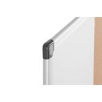 Bi-Office Maya Combination Board Cork/Drywipe Surface 180x120cm XA2712170